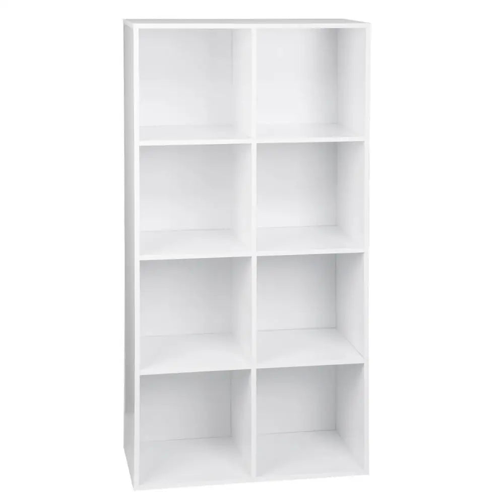 Bibliothèque autoportante 8 cubes de rangement – Étagère moderne pour livres et décoration, salon, chambre et bureau