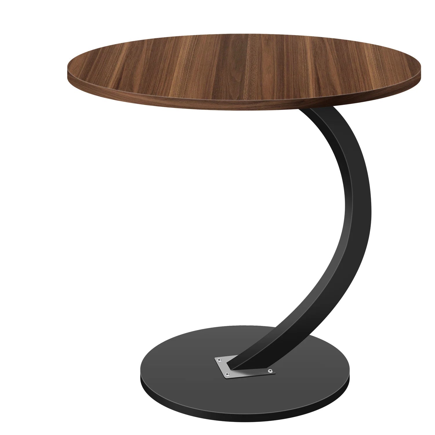 Table d’appoint ronde – Mini table basse et table de chevet pour salon ou chambre, design léger et moderne
